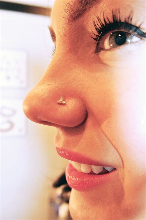 Bvla Nostril Pin Available From Karla Pinky Grimes Of Pinkys Piercings And Fine Body Jewelry