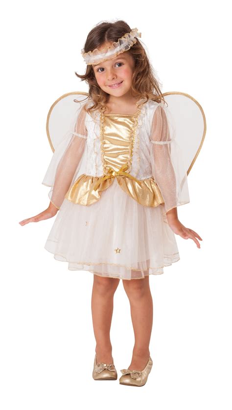 Kids Child Angel Fancy Dress Costume Toddler Christmas Outfit 2 3 Yrs