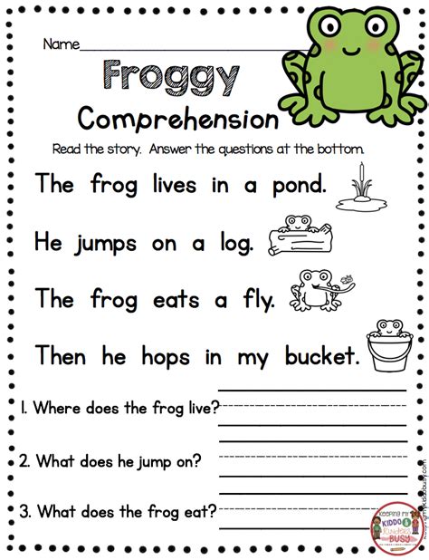 Easy Reading Passages For 1st Grade Ronald Adams Reading Worksheets