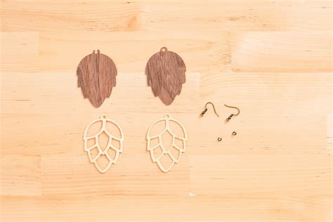 How To Cut Cricut Veneer To Make Wood Earrings Laptrinhx