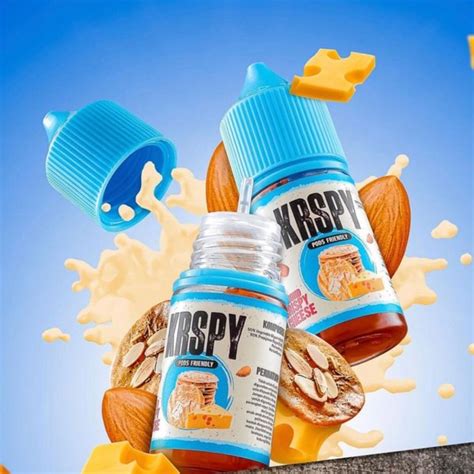 Jual KRSPY Almond Crispy Cheese Pods Friendly 30ML By Ker X 2Neema