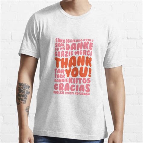Thank You T Shirt For Sale By Whatafabday Redbubble Thank You T