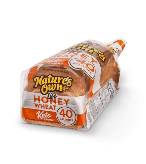 Nature S Own 40 Calorie Honey Wheat Bread Nutrition Facts Besto Blog