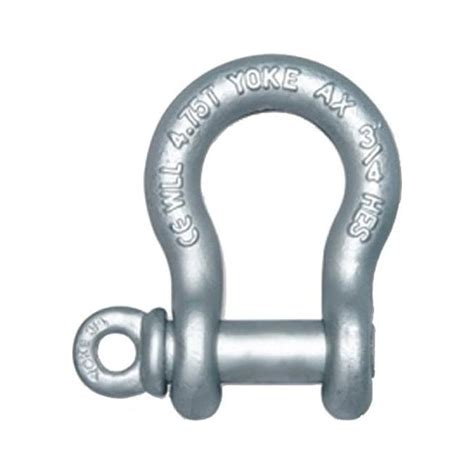 Yoke Grade 6 Bow Shackle With Type A Screw Pin Rsis