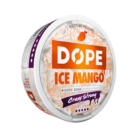 Dope Ice Mango Crazy Strong Snus Farmer