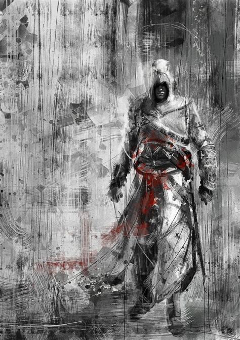 Altaïr Canvas Print By Wisesnail Society6 Assassins Creed Art