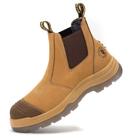 rockrooster men s slip on waterproof steel toe work safety boots gammon ak222
