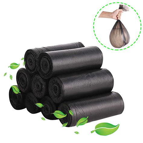 20pcs1 Roll Heavy Duty Garbage Bag Pe Trash Bag For Home Kitchen