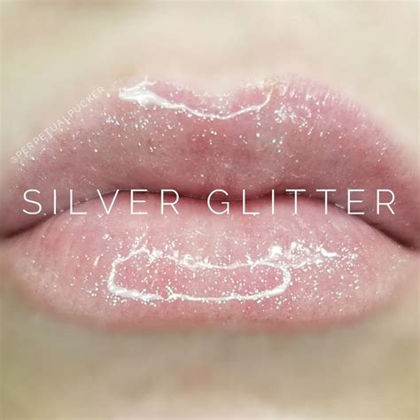 Lipsense Distributor Perpetualpucker Silver Glitter Gloss