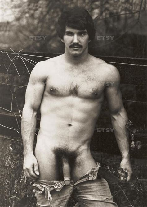 Gay Nude Model Vintage Photo 1970s Phnix
