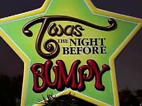Twas The Night Before Bumpy Toon Disney Wiki Fandom