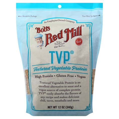 Save On Bobs Red Mill Tvp Textured Vegetable Protein Gluten Free Order