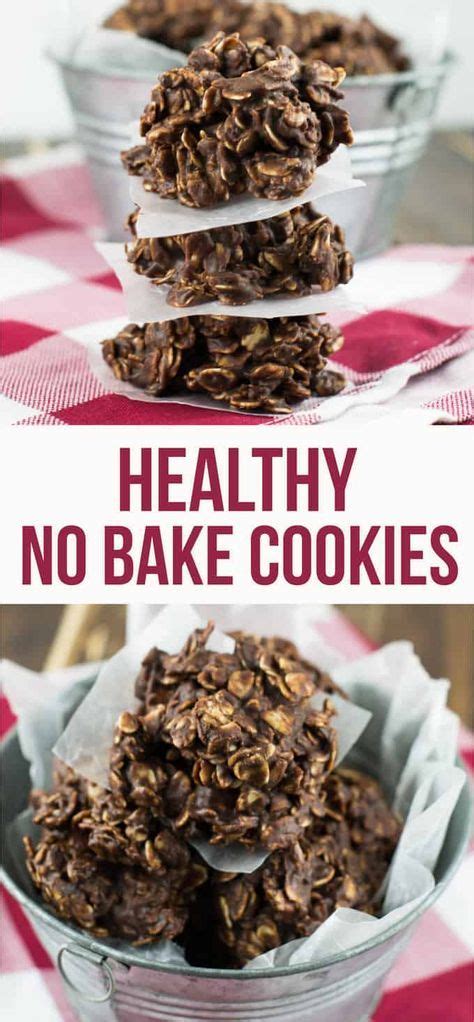 All you need is a pot, a spatula, and a fork for mashing the banana. healthy chocolate peanut butter no bake cookies made with ...