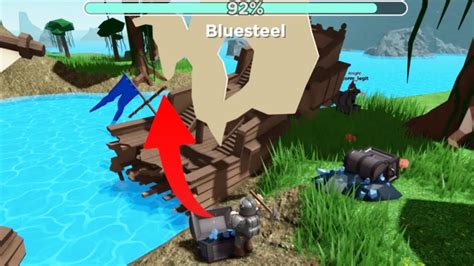 The Survival Game How To Get Blue Steel Full Guide Roblox The Survival