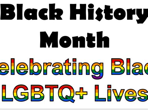 black history month lgbtq celebration assembly pshe lesson teaching resources