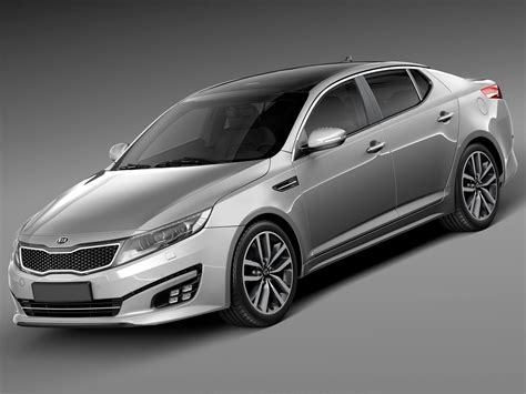 Kia Optima 2014 Sport Package 3d Model By Squir
