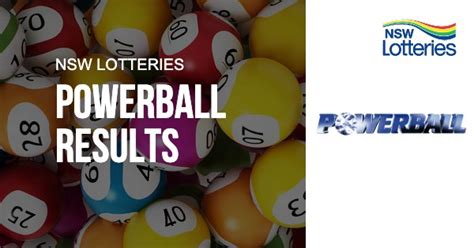 Powerball Results Nsw Powerball Results Thursday Powerball Results