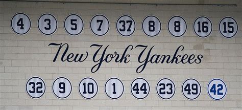 New York Yankees Retired Numbers New York Yankees Yankees Retired