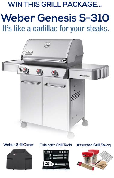 Win A Weber Genesis Grill Package Arv 1100 Game On Mom Weber