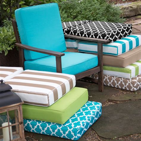 The bold colors are also going to add a touch of character to your landscape. Coral Coast Lakeside Hinged Outdoor Deep Seating Cushion ...