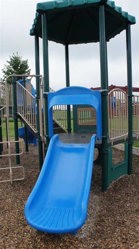 Slide And Roof Playground Commercial Roof