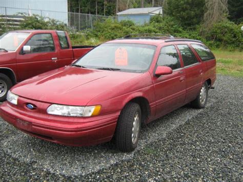 1994 Ford Taurus Wagon Back Lot Blowout Outside Victoria Victoria