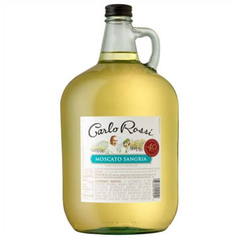 Carlo Rossi Moscato Sangria White Wine 4 L Ralphs