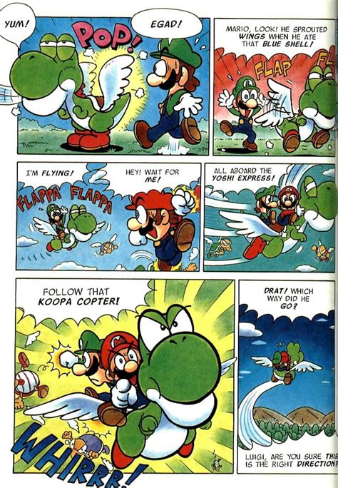 Mario Nintendo Mario Kart Mario Bros Comic 8 Comic Books Comic Book Cover The Legend Of