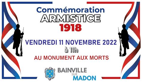Cérémonie Du 11 Novembre 2022 Mairie De Bainville Sur Madon Site
