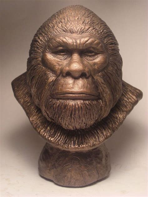 Bigfoot Sasquatch Elder Bust Sculpture Statue By Jasonshanamanart 50