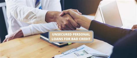 Unsecured Personal Loans For Bad Credit Finance Hub