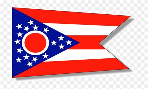 State Flag Of Ohio Free Transparent Png Clipart Images Download