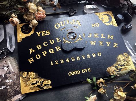 It is a registered trademark of hasbro inc. Ouija Board - Classic - Black and Gold - Pandora Witch Shop