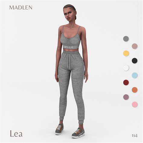 Lea Outfit Madlen Sims 4 Mods Clothes Sims 4 Clothing Sims 4