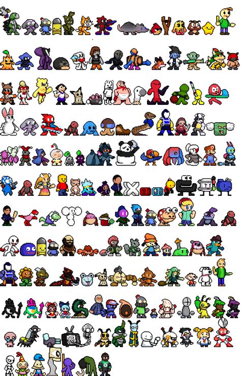 Rivals Of Aether Base Sprite Collection By Sakkth On Newgrounds