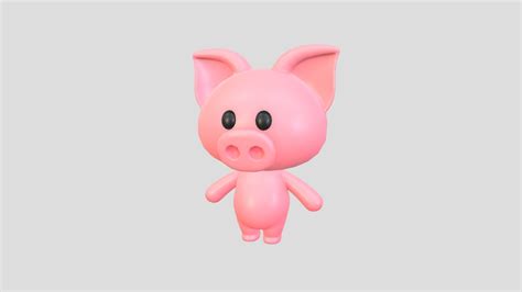 Character Pig Buy Royalty Free D Model By Balucg Adc My Xxx Hot Girl