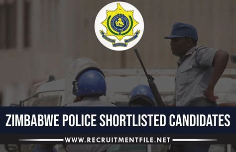 Check Zimbabwe Police Shortlisted Candidates 2023 Pdf Here