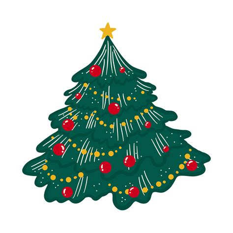 Cute Christmas Tree 14968356 Png