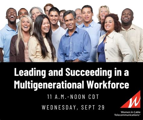 Leading And Succeeding In A Multigenerational Workforce Sept 29