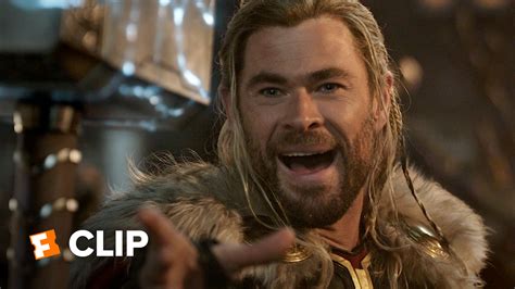 Thor And Mjolnir Reunite — Thor Love And Thunder Movie Clip Movie