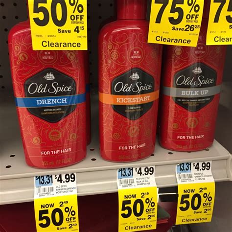 Clearance Alert Old Spice Shampoo Only 024 At Rite Aid