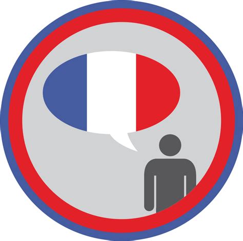 Speak French Badge Clip Art Png Download Large Size Png Image