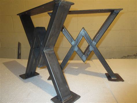 Strong hand weld table (36 x 24 with 16mm holes in a 2 x 2 grid pattern; Metal Table Legs,Metal Table Base,Industrial,Loft,Vintage,Custom Sizes,Handmade in U.S.