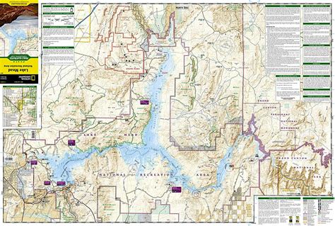 Lake Mead National Recreational Area Map The Hiker Box