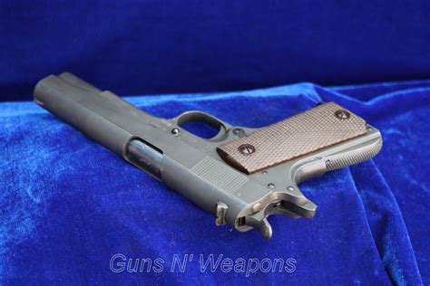 Colt 1911a1 Us Army 45acp Circa 1943 Semi Auto Pistol Sold Guns N