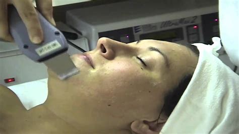 Ultrasonic Facial Demonstration Youtube