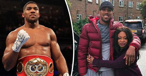 Anthony Joshuas Mum Reveals Why She Never Watches His Fights Daily Star