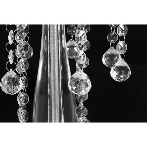 Silver Acrylic Crystal Drop Centerpiece Wholesale Cv Linens