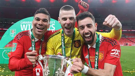 Man Utd Players Reaction To Carabao Cup Win On Social Media 26 February