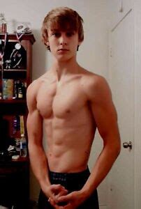 Shirtless Male Muscular Frat Jock Shaggy Hair Flex Hunk Posing PHOTO X C EBay